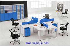 专业办公空间优选 屏风办公桌TA003，西安办公家具厂定制批发一站式解决方案